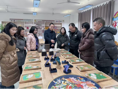 藝術創意學院赴江夏區大花嶺小學開展校園文化交流活動